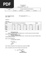 Final Exam in Stat2010