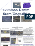 Common Seam Quality Defects