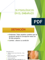 Cambios Fisiologicos