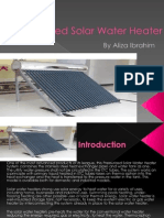 Pressurized Solar Water Heater