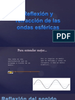 Reflexion y Refraccion de Ondas Esfericas