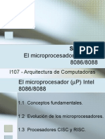 El Microprocesador (P) Intel 8086/8088: I107 - Arquitectura de Computadoras