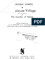 1938 Himalayan Village - Account of Lepchas of Sikkim by Gorer S