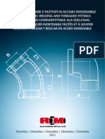 Catalogo de Racordage y Medidas