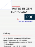 Data Rates in GSM