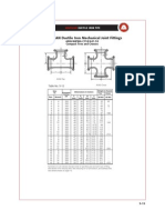 AMERICAN Ductile Iron Mechanical Joint Fittings: ANSI/AWWA C153/A21.53 Compact Tees and Crosses