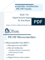 MICROCONTROLLER FAMILY of PIC 18