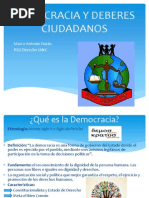 Clase Democracia y Deberes Ciudadanos 2014