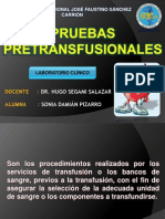 Pruebas Pretransfusionales