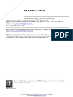 P. J. Bersh, J. M. Netterman & W. N. Schoenfeld - Extinction of A Human Cardiac-Response During Avoidance-Conditioning