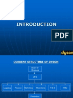 Analysis of Structure, Culture and Information System in Dyson Case Study