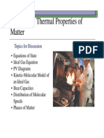 Chapter 18: Thermal Properties of Matter: Topics For Discussion