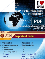 SMJP 1043: Programming (C++) For Engineers