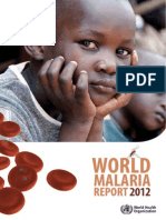 World Malaria Report 2012