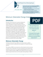 Minimal Detectable Change (MDC)