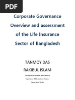 Corporate Governance Overview and Assessment of The Life Insurance Sector of Bangladesh