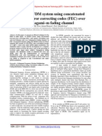 BER of OFDM System Using Concatenated Forward Error Correcting Codes (FEC) Over Nakagami-M Fading Channel