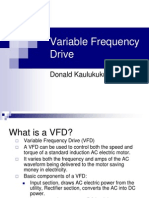 Variable Frequency Drive: Donald Kaulukukui