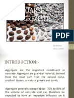 Coarse Aggregate: GS - Mohan 1011210335