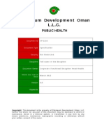 SP-1232 - HSE Specification - Public Health