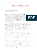 Há Uma Verdade Por Trás Das Dietas - DR José Carlos Brasil Peixoto, Médico Homeopata