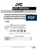 JVC - KD Ar370 - KD g320 - KD g421 - KD g424 - KD g425 - KD g427 Ma245