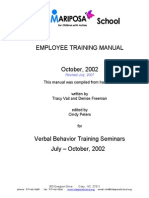 Training Manual