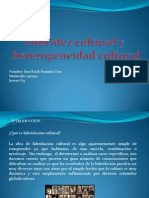 1 Hibridez y Heterogeneidad Cultural