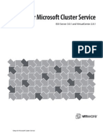 VMware Infrastructure Setup For Microsoft Cluster Service