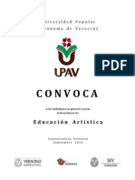 Conv. Lic. Educ. Artística Coatzacoalcos