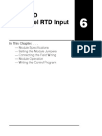 F2-04RTD 4-Channel RTD Input: in This Chapter. - .