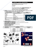 Biology 12 - Chapter 11 - Blood - Chapter Notes: Here Is A Micrographs Showing Formed Elements in Human Blood