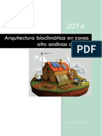 Arquitectura Bioclimática en Zonas Alto Andinas de Puno PDF