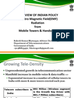 Overview of Indian Policy "Electro Magnetic Field (EMF) Radiation From Mobile Towers & Handsets"