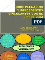 Precedentes Vinculantes - Dr. Victor Reyes Alvarado