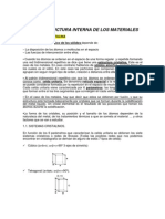 Tema 2 Estructura Interna Materiales