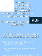 Powerpoint - Adult Learning (1) Draft