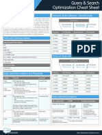 Salesforce Query Search Optimization Developer Cheatsheet