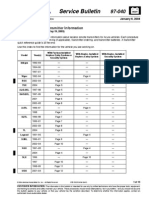 Service Bulletin: Keyless Remote Transmitter Information