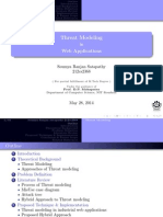Threat Modeling in Web Application