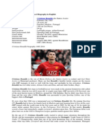 BIOGRAPY Cristiano Ronaldo 