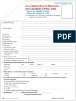 Admission Form 