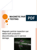 Magnetic Particle Testing