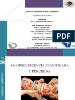 4.6 - Obsolescencia Planificada y Percibida