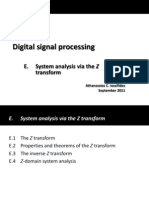 Introduction To Z Transform