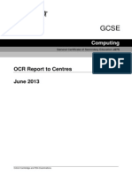 Computing Examiners Reports June