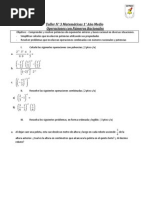 Taller N°3 Primero Medio Potencias Forma 1