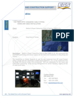 Submarine Cables: Positioning and Construction Support