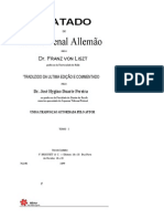 (1899) VON LISZT FRANZ - Tratado - Direito - Penal - Allemao - t1 PDF