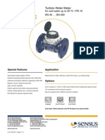 Sensus WP Dynamic Cold Water Meter (DN40-300)